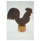 Cast Iron Chicken. "Hummer E. 184" 9.5" wide by 10" tall