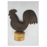 Cast Iron Chicken. "Hummer E. 184" 9.5" wide by 10" tall