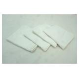 White flour sack towels