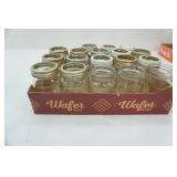(18ct) Pint Canning Jars