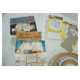 Embroidery Hoops, Thread, Heat Transfers