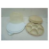 Cake Container; Relish Container