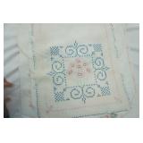 Vintage Embroidered Table Runners