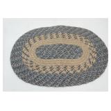 Oval Braided Rug 30"x 21"