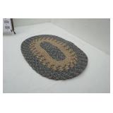 Oval Braided Rug 30"x 21"