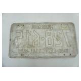 1949 Minnesota Centennial License Plate