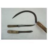 Antique Rustic Farm Tools