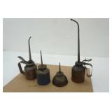 Vintage Oil Cans (4ct) "Oilers"