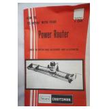 Sears Craftsman Router & Case