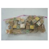 Vintage Wooden Letter Blocks