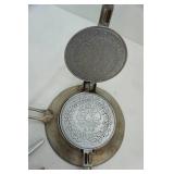 Vintage Krumkake Iron and Accessories