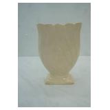 Vintage white vase