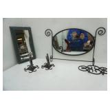 Mirrors and Other Metal Decor