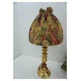 Vintage Brass Lamp 27" tall