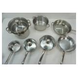 Living Quarters Stainless Steel Pots and Pans, Large Steamer