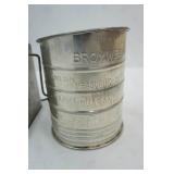 Vintage Aluminum Milk Can, Lipton