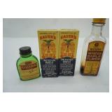 Vintage Spice Bottles and Tins, Vintage Cheese Box