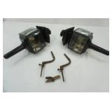 Antique Carriage Coach Lamps (2ct) and Hardware