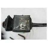 Antique Carriage Coach Lamps (2ct) and Hardware