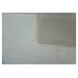 (3ct) Totes w/lids & (1ct) Smaller Storage Container