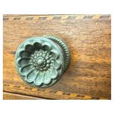 LR - Vintage New England Hepplewhite Step Back Tambour Flip Top Secretary Desk