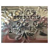 K - Antique Sterling Silver Teapot 1 1/2 Pint Ornate Monogrammed