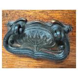 K - Antique Edwardian Wooden Tobacco Wall Cabinet