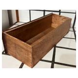 K - Antique Edwardian Wooden Tobacco Wall Cabinet