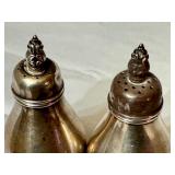 LR - Pair of Vintage International Sterling Royal Danish Salt and Pepper Shakers