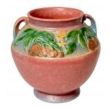 LR - Antique Roseville Pottery Baneda Vase