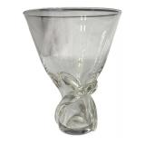 LR - Vintage Steuben Spiral Vase by Donald Pollard