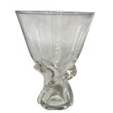 LR - Vintage Steuben Spiral Vase by Donald Pollard