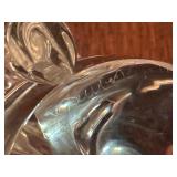 LR - Vintage Steuben Crystal Squirrel Figurine