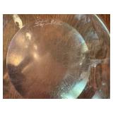 LR - Set of 2 Vintage Steuben Glass Bowls Including a Vintage Steuben Olive Dish / Snail Dish