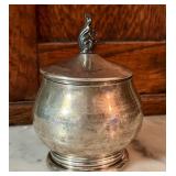 K - Royal Danish International Sterling Covered Sugar Bowl