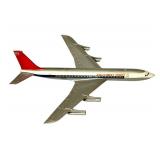 K - Set of 2 Vintage Aero Mini Northwest Orient Airplanes 727 and 707 1960s Die-Cast Models