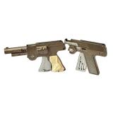 K - Lot of 2 Antique Toy Cap Guns - Super-Numatic & Cody Colt Vintage