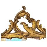 DR - Antique Gilded Wooden Wall Mirror with Ornate Frame
