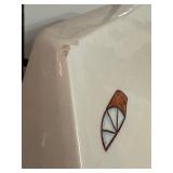 K - Set of 4 Vintage 70s Italian Village Canisters by Meiselman Imports Made in Italy