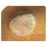 LR - Antique Ansonia Brass Co. Bucket with Handle, Circa 1800