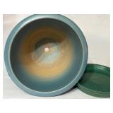 K - Roseville Pottery Bushberry Planter with Flower Tray, Circa 1940s