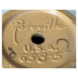 K - Roseville Pottery Bushberry Planter with Flower Tray, Circa 1940s