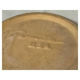 K - Roseville Pottery Bushberry Planter with Flower Tray, Circa 1940s