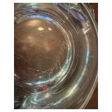 K - Pair of Vintage Steuben Spiral Bowls by Donald Pollard