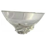 K - Pair of Vintage Steuben Spiral Bowls by Donald Pollard