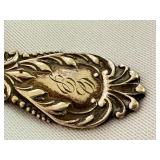 K - Set of 5 Assorted Antique Sterling Silver Flatware Pieces, Monogrammed