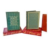 LR - Set of 6 Decorative Classic Literature Books with Leatherette Covers