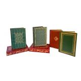 LR - Set of 6 Decorative Classic Literature Books with Leatherette Covers