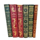 LR - Set of 6 Decorative Classic Literature Books with Leatherette Covers