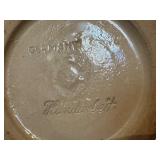 K - Pair of Steffani St. Moritz German Pottery Pitchers with Rabbit Motif